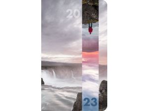 Ημερολόγιο εβδομαδιαίο "Silhouette"_D 7x10.5cm 2023 με σκληρό εξώφυλλο